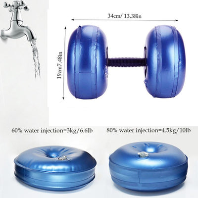 Water filled dumbbellsKey points: 1. Non-slip handle: your first weight-adjustable dumbbell: save space. Required amount of water: individually adjusted weight. Ideal for use on the go: eWater filled dumbbellsBlair's storeBlair's storeWater filled dumbbells