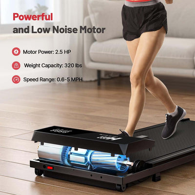 walking pad treadmill 300 lb capacity