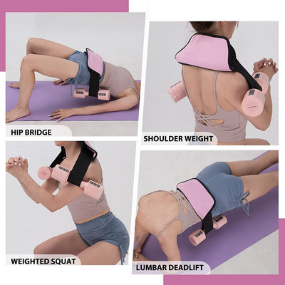 Hip Thrust Belt Glute Bridge Pad Butt Workout With Dumbbells KettlebelHigh quality
 : Hip thrust belt made with soft, slip

resistant padding, high quality velcro, and is certified to hold up to 100 pounds of either kettlebells, dumbbeHip Thrust Belt Glute Bridge Pad Butt WoBlair's storeBlair's storeHip Thrust Belt Glute Bridge Pad Butt Workout